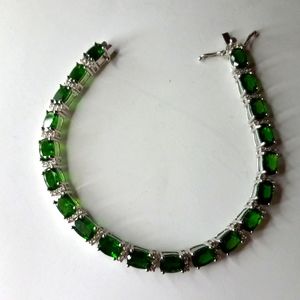 Chrome Diopside Bracelet